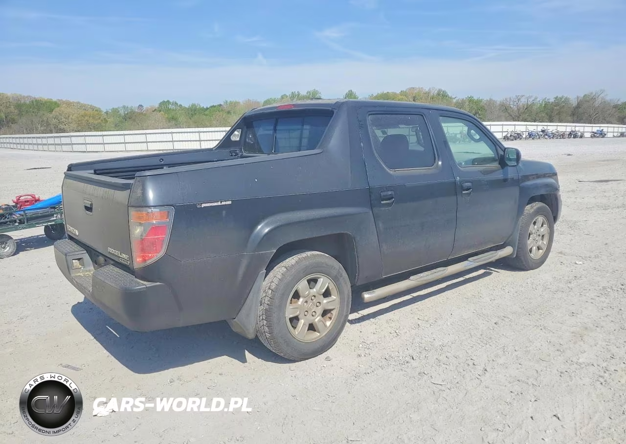 2007 Honda Ridgeline Rtl VIN:2HJYK16517H508694 - 3