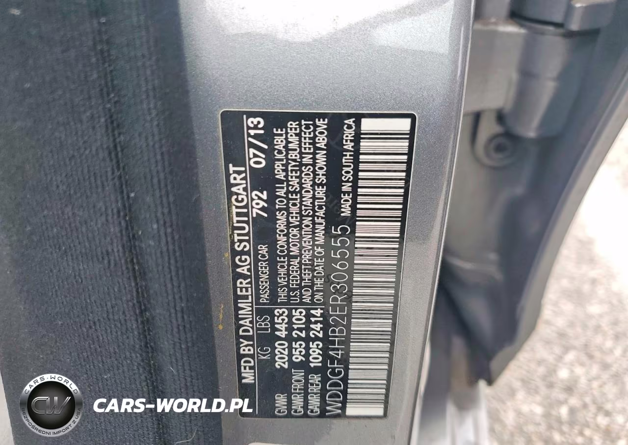 2014 Mercedes-Benz C 250 VIN:WDDGF4HB2ER306555 - 13