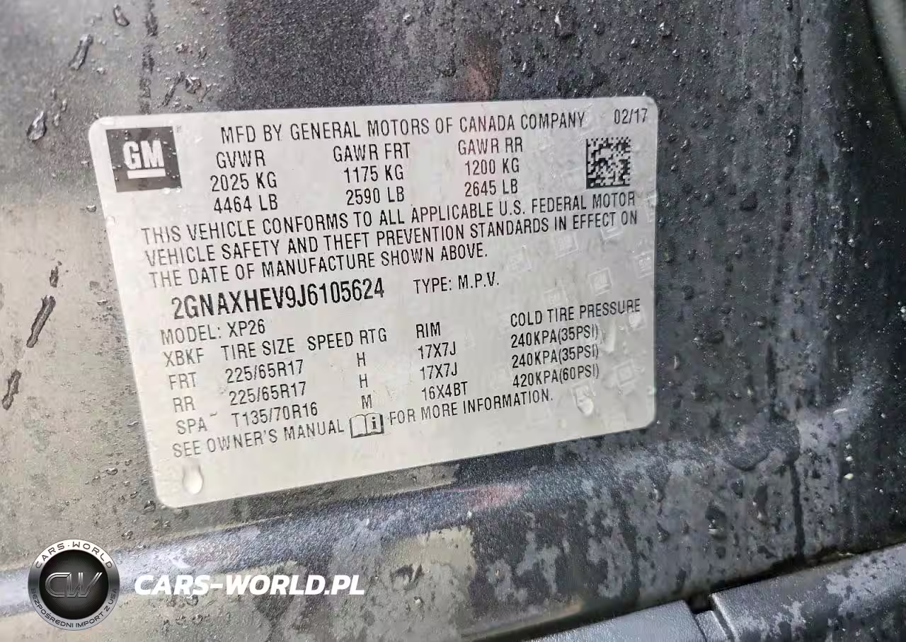 2018 Chevrolet Equinox Ls VIN:2GNAXHEV9J6105624 - 13