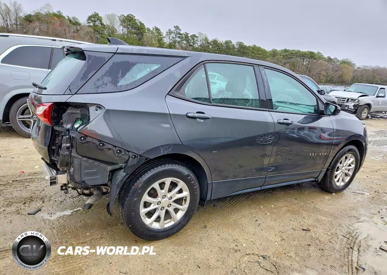 2018 Chevrolet Equinox Ls VIN:2GNAXHEV9J6105624 - 3
