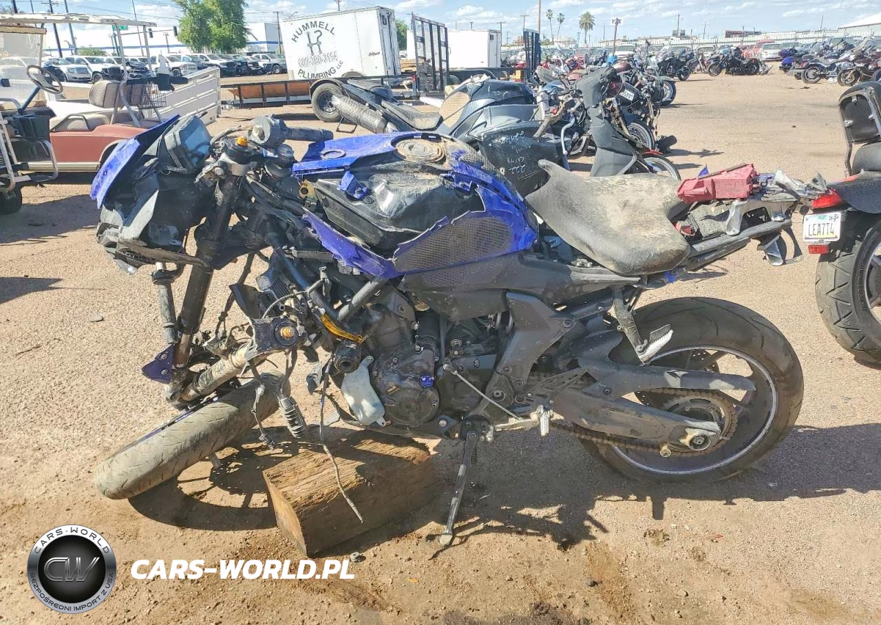 2024 Yamaha Yzfr7 VIN:JYARM38E6RA012881 - 3