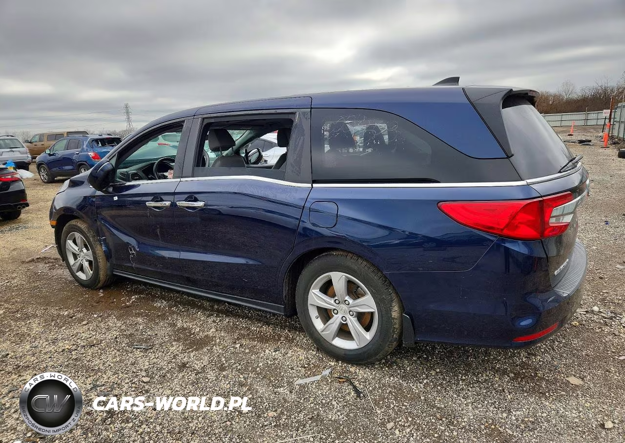 2018 Honda Odyssey Exl VIN:5FNRL6H76JB109018 - 2