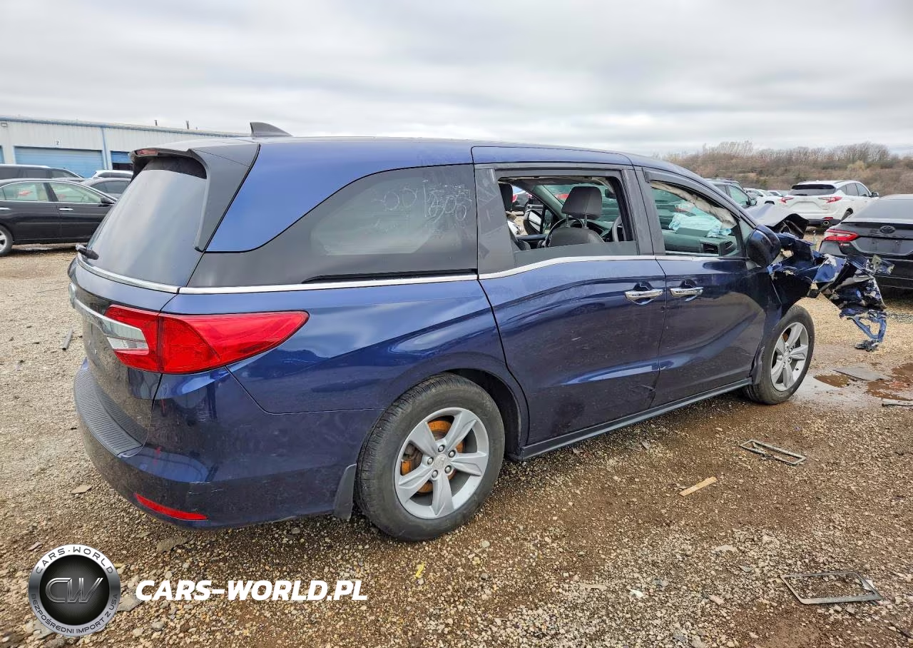 2018 Honda Odyssey Exl VIN:5FNRL6H76JB109018 - 3