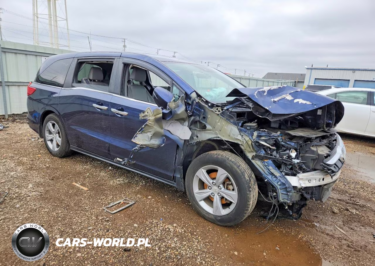 2018 Honda Odyssey Exl VIN:5FNRL6H76JB109018 - 4