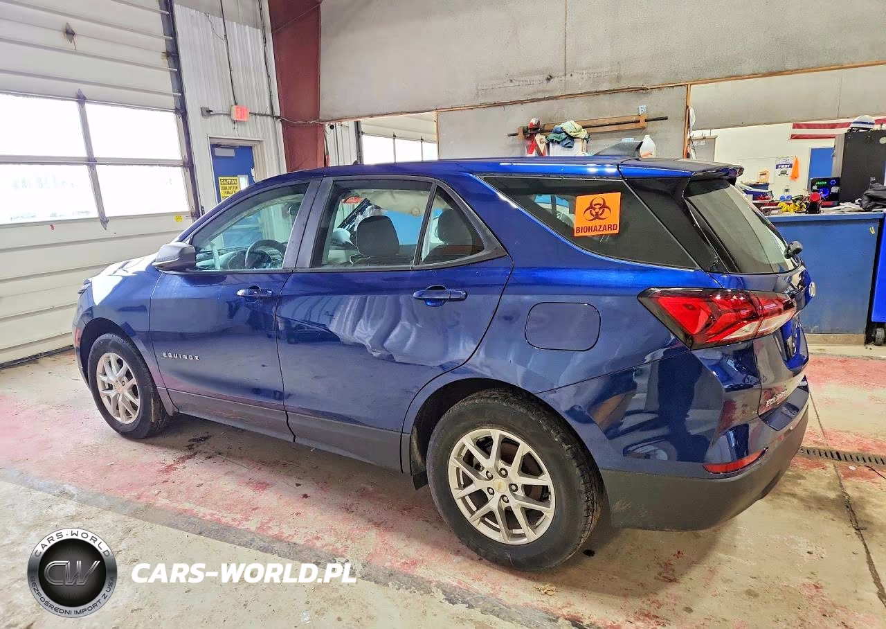 2022 Chevrolet Equinox Ls VIN:2GNAXSEV7N6137572 - 2