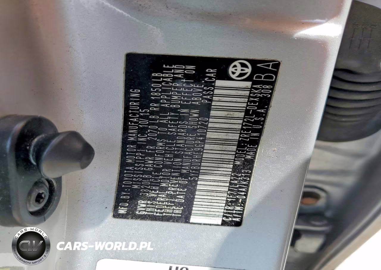 2016 Toyota Corolla L VIN:5YFBURHE9GP410720 - 12