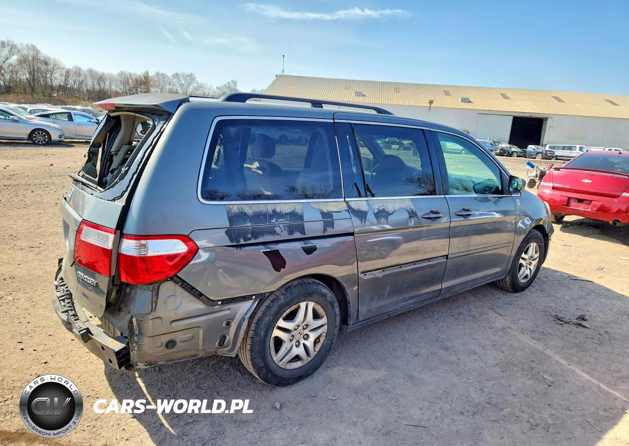 2007 Honda Odyssey Ex VIN:5FNRL38497B451690 - 3