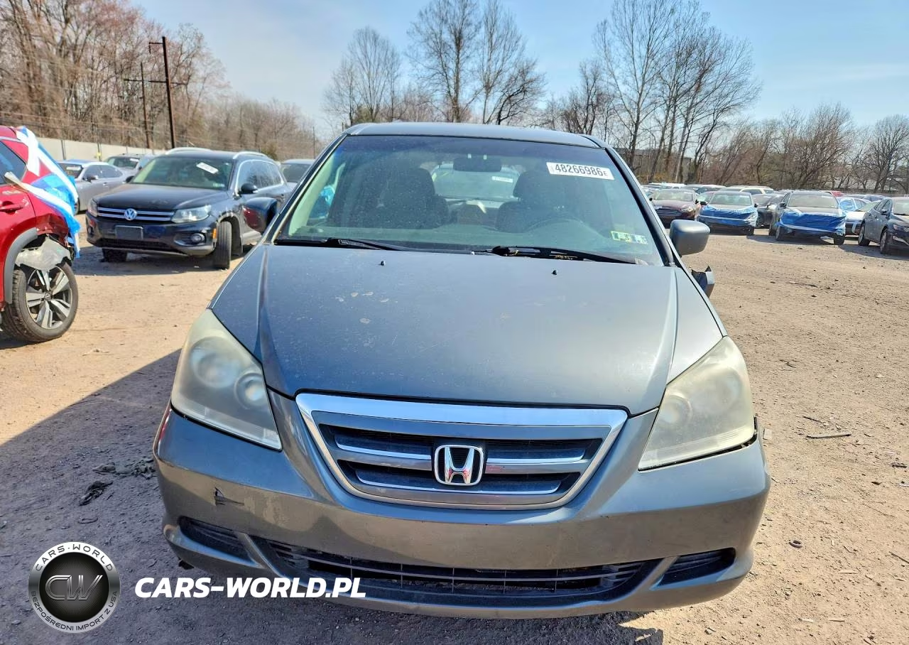 2007 Honda Odyssey Ex VIN:5FNRL38497B451690 - 5