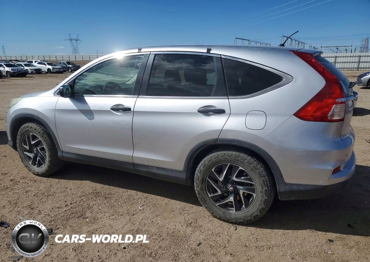 2016 Honda Cr-V Se VIN:2HKRM3H46GH510466 - 2