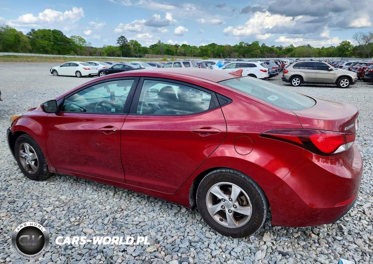 2015 Hyundai Elantra Se VIN:5NPDH4AE2FH650732 - 2