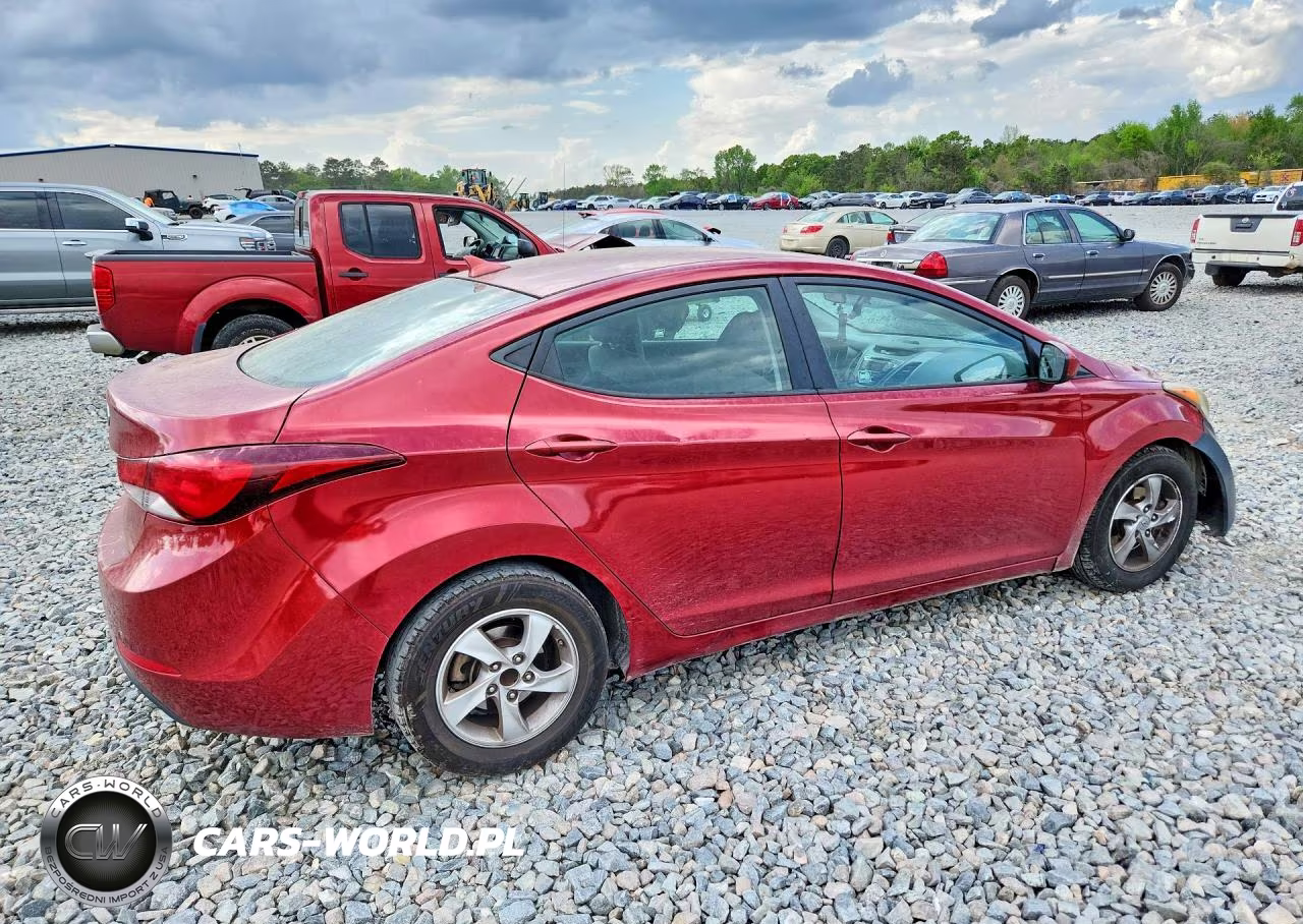2015 Hyundai Elantra Se VIN:5NPDH4AE2FH650732 - 3
