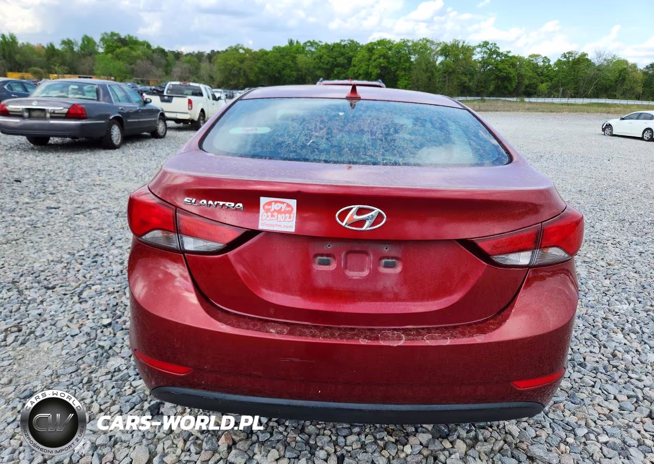 2015 Hyundai Elantra Se VIN:5NPDH4AE2FH650732 - 6