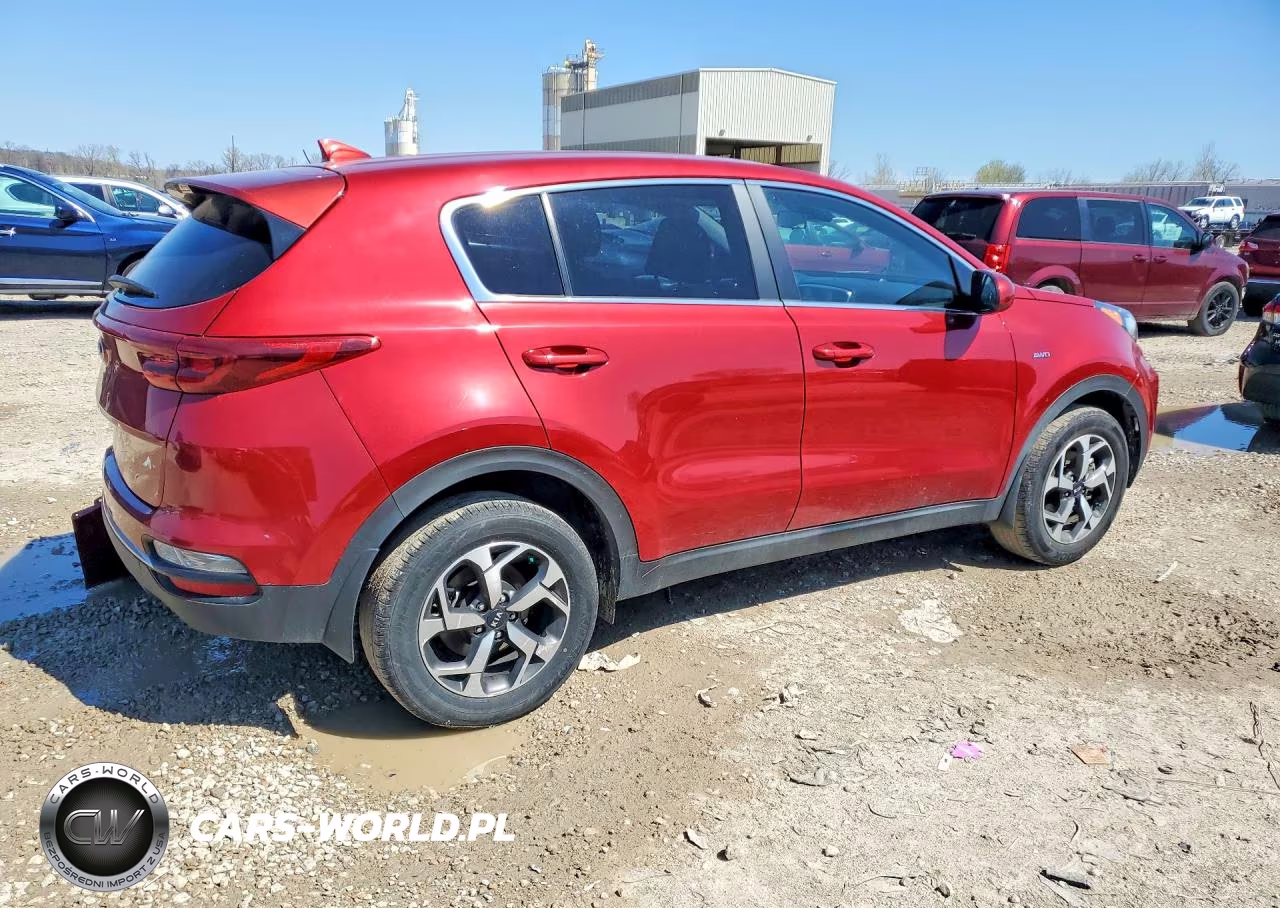 2021 Kia Sportage Lx VIN:KNDPMCAC7M7843395 - 3