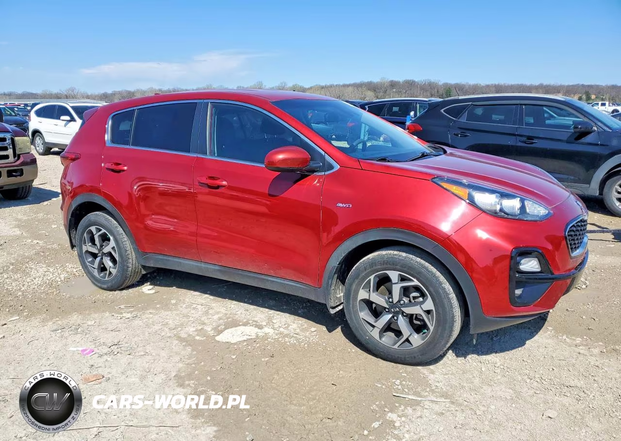 2021 Kia Sportage Lx VIN:KNDPMCAC7M7843395 - 4