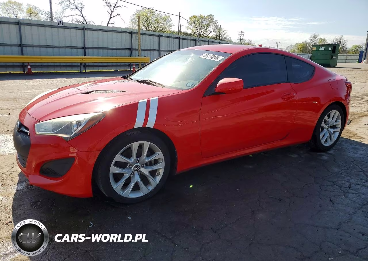 2013 Hyundai Genesis Coupe 2.0T VIN:KMHHT6KD8DU093261 - 1