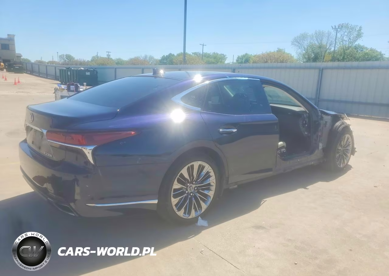 2020 Lexus Ls 500 Base VIN:JTHD51FF6L5012955 - 3
