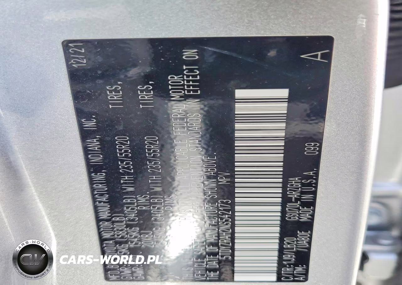 2022 Toyota Highlander Limited VIN:5TDYZRAH2NS542173 - 14