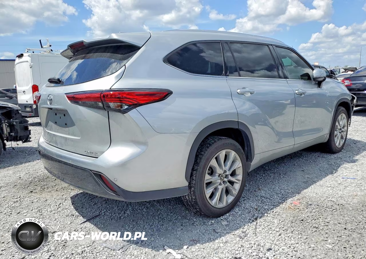 2022 Toyota Highlander Limited VIN:5TDYZRAH2NS542173 - 3