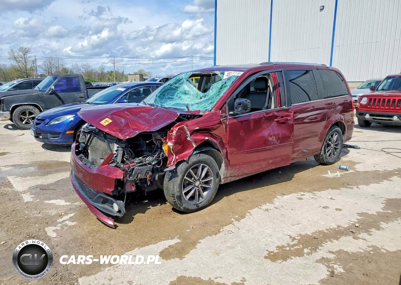 2017 Dodge Grand Caravan Sxt VIN:2C4RDGCG4HR754081 - 1