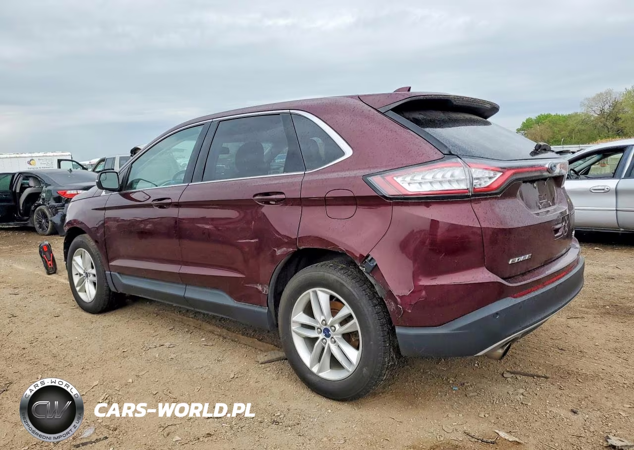2017 Ford Edge Sel VIN:2FMPK4J90HBB93558 - 2