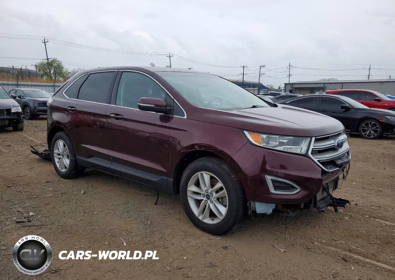 2017 Ford Edge Sel VIN:2FMPK4J90HBB93558 - 4