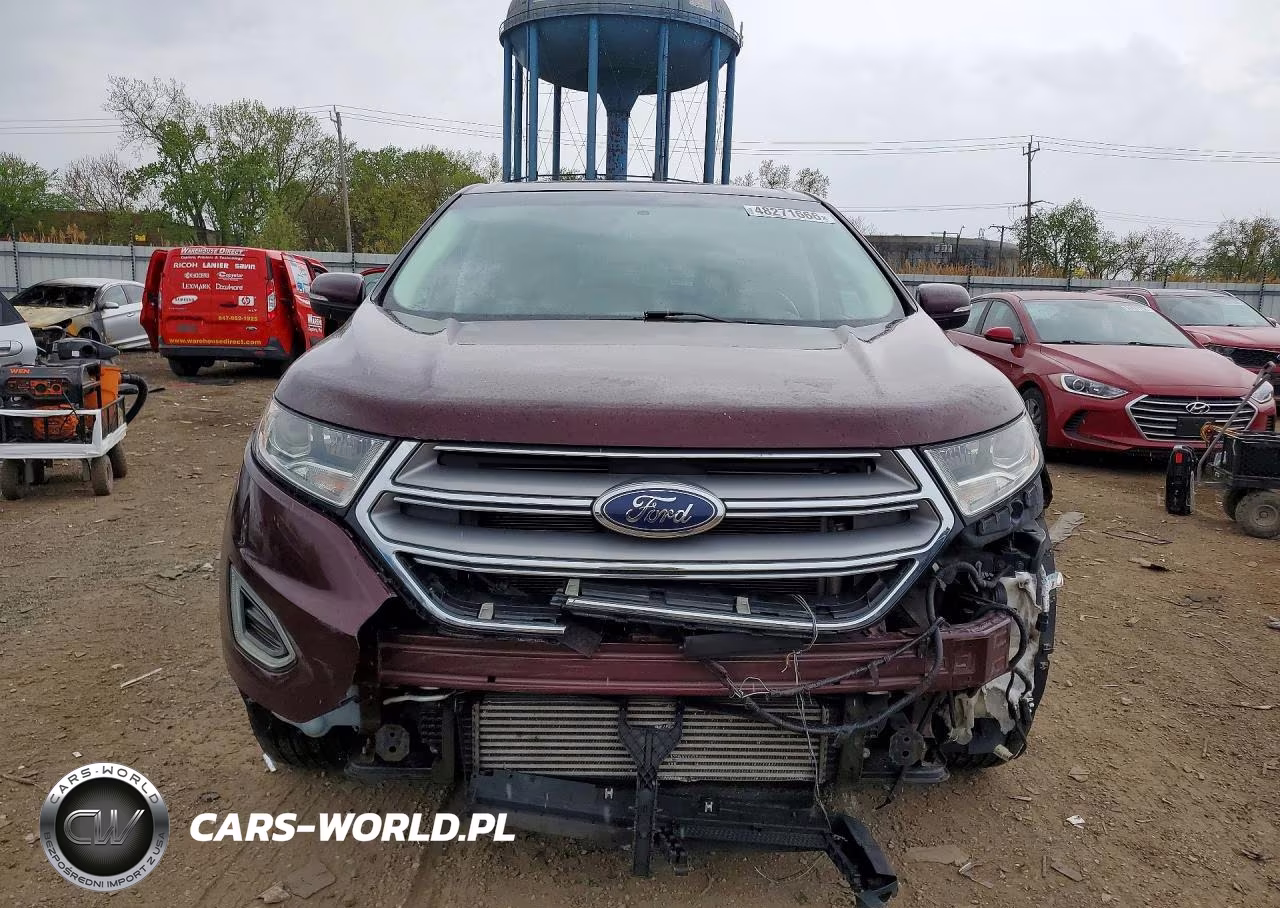 2017 Ford Edge Sel VIN:2FMPK4J90HBB93558 - 5