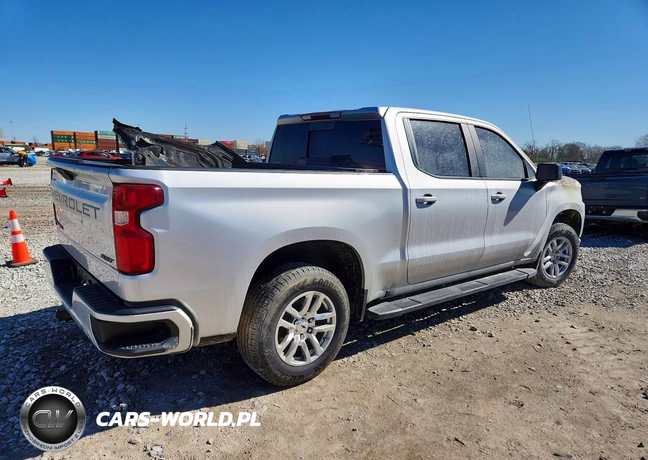 2020 Chevrolet Silverado K1500 Rst VIN:3GCUYEET5LG339055 - 3