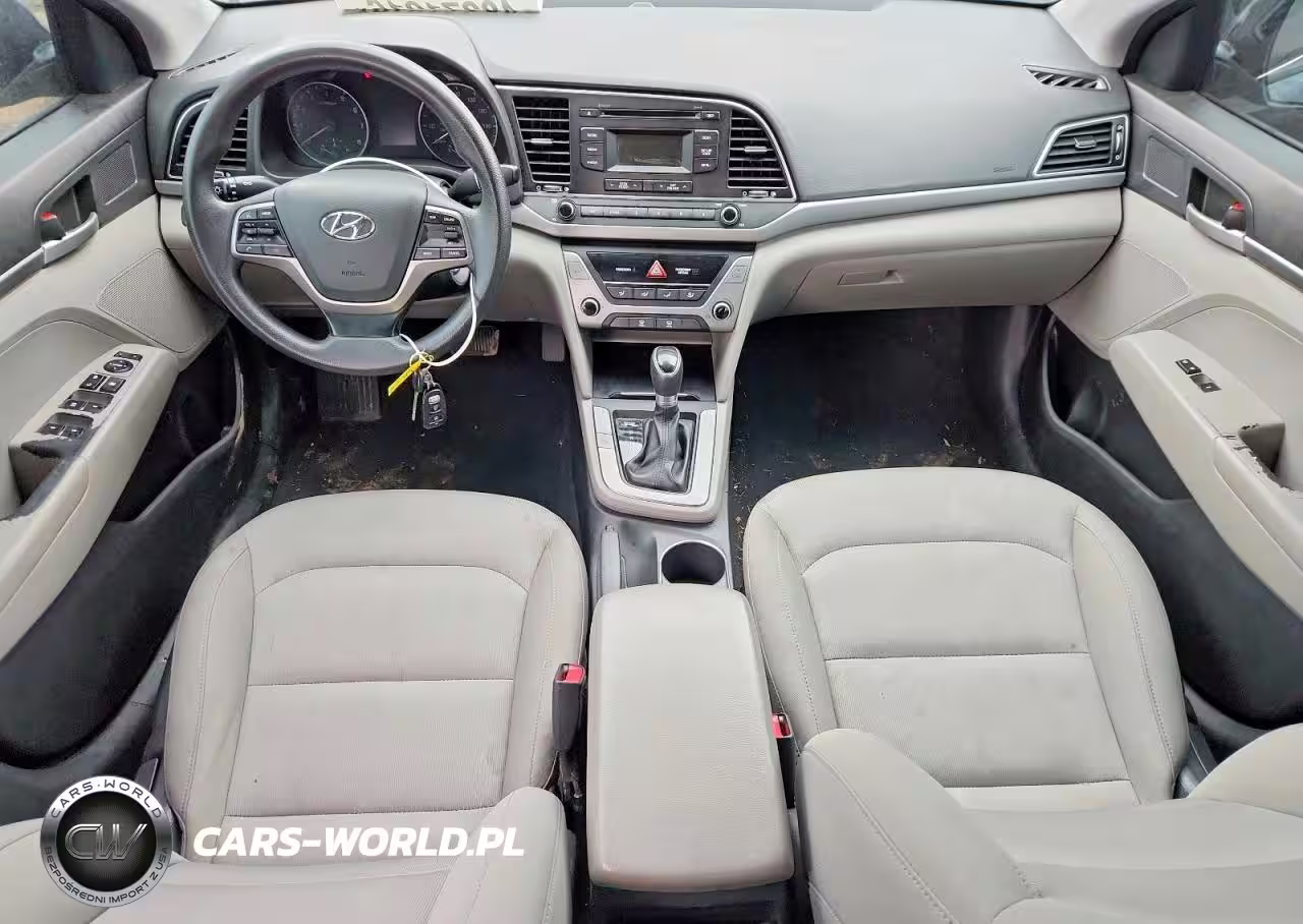 2017 Hyundai Elantra Se VIN:KMHD74LF2HU367695 - 8