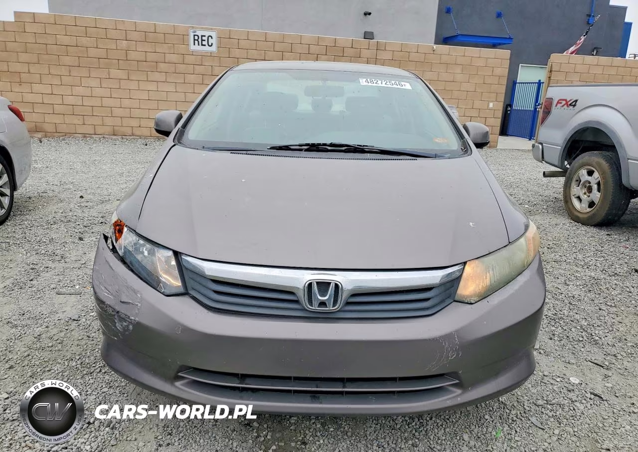 2012 Honda Civic Lx VIN:19XFB2F51CE368668 - 5