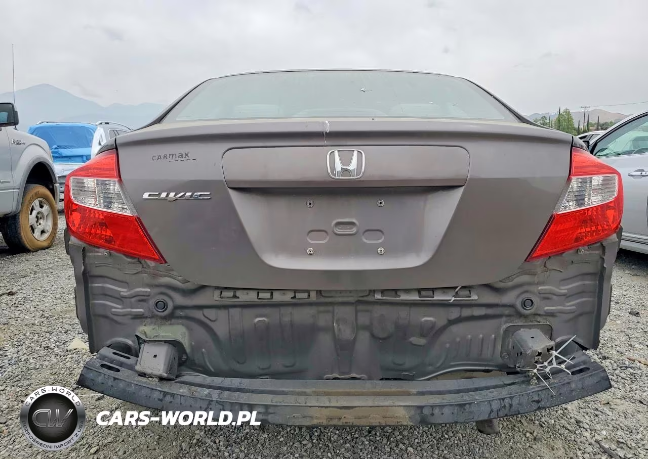 2012 Honda Civic Lx VIN:19XFB2F51CE368668 - 6