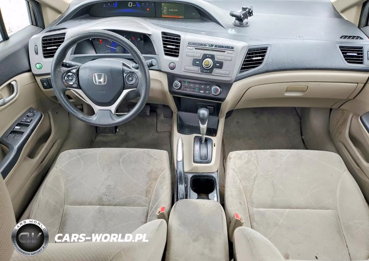 2012 Honda Civic Lx VIN:19XFB2F51CE368668 - 8