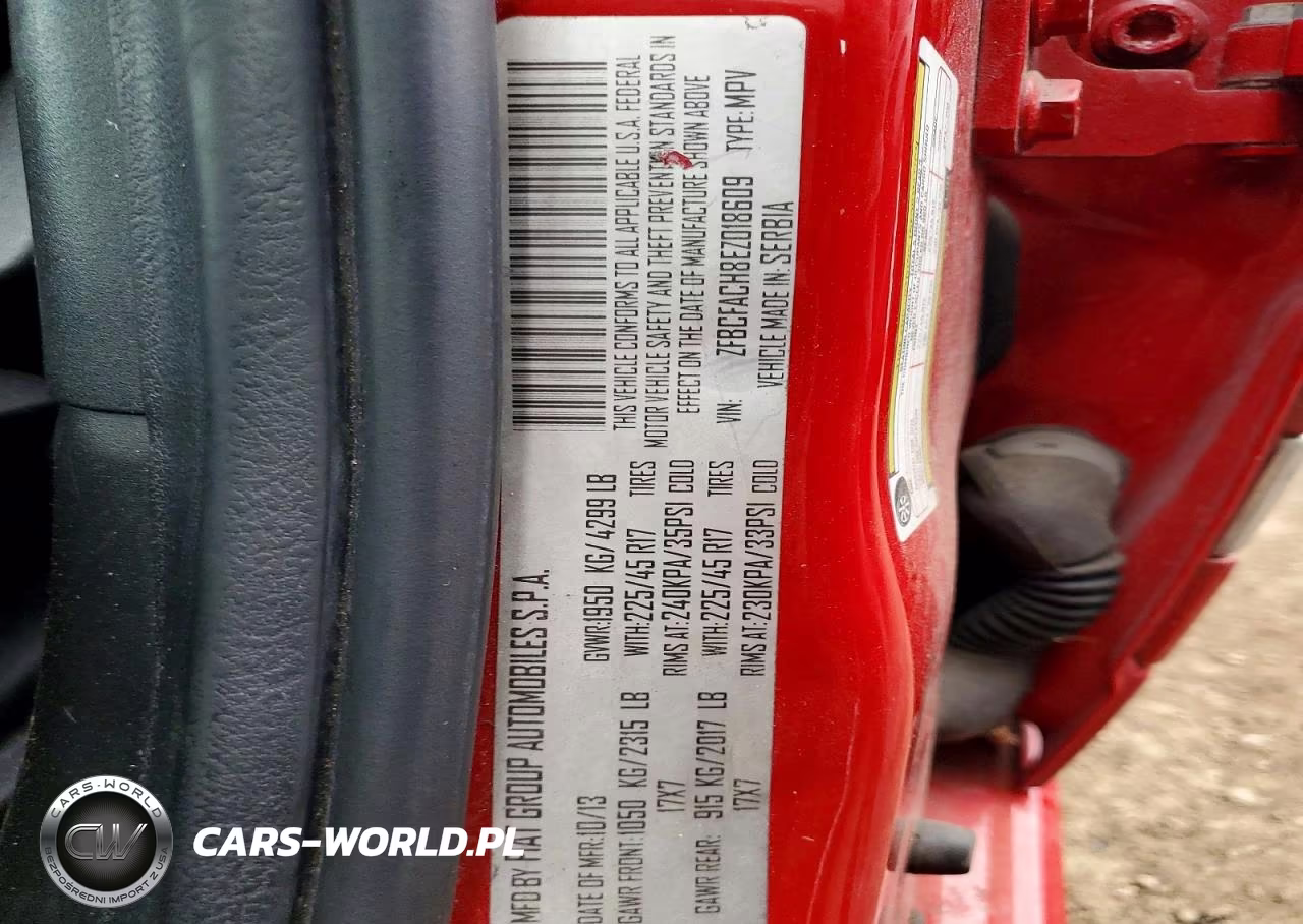 2014 Fiat 500L Lounge VIN:ZFBCFACH8EZ018609 - 12