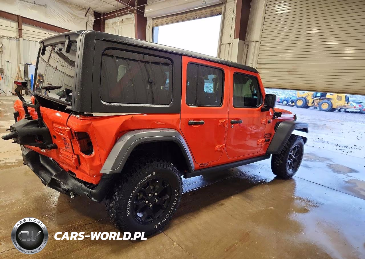 2020 Jeep Wrangler Unlimited Sport VIN:1C4HJXDG2LW209998 - 3