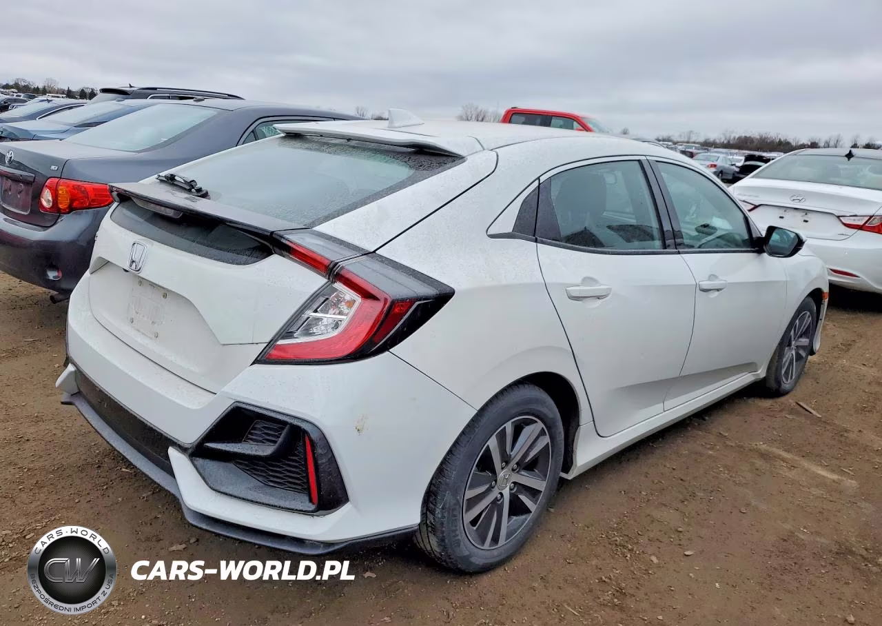 2020 Honda Civic Lx VIN:SHHFK7H39LU217286 - 3