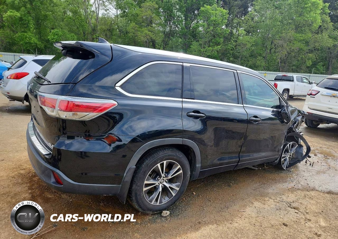 2016 Toyota Highlander Xle VIN:5TDKKRFH0GS500705 - 3
