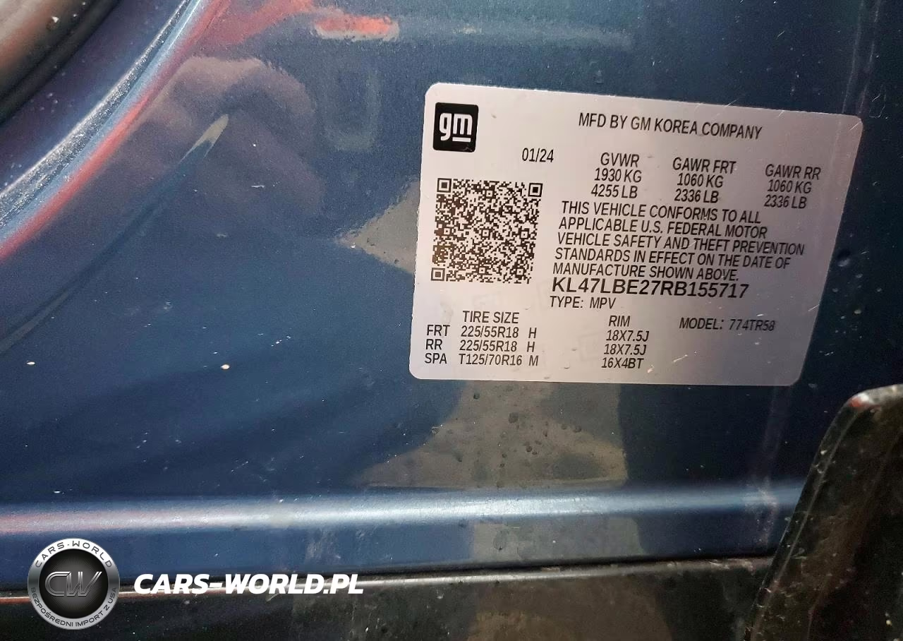 2024 Buick Envista Sport Touring VIN:KL47LBE27RB155717 - 14
