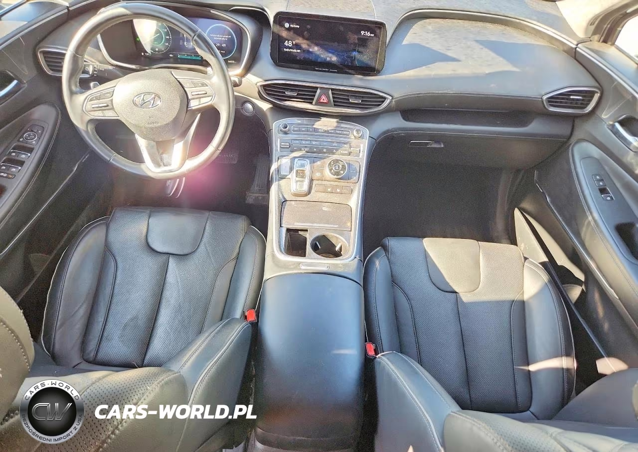 2021 Hyundai Santa Fe Hybrid Sel Premium Hev VIN:KM8S3DA13MU008375 - 8
