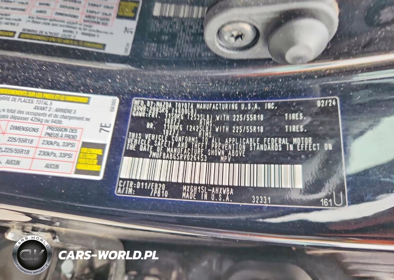 2024 Toyota Corolla Cross Hybrid Xse VIN:7MUFBABG5RV026453 - 12