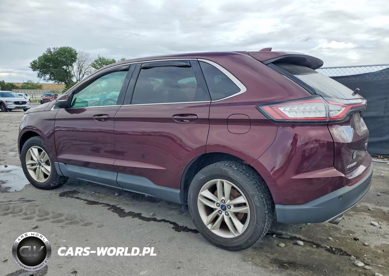 2017 Ford Edge Sel VIN:2FMPK3J91HBB25568 - 2