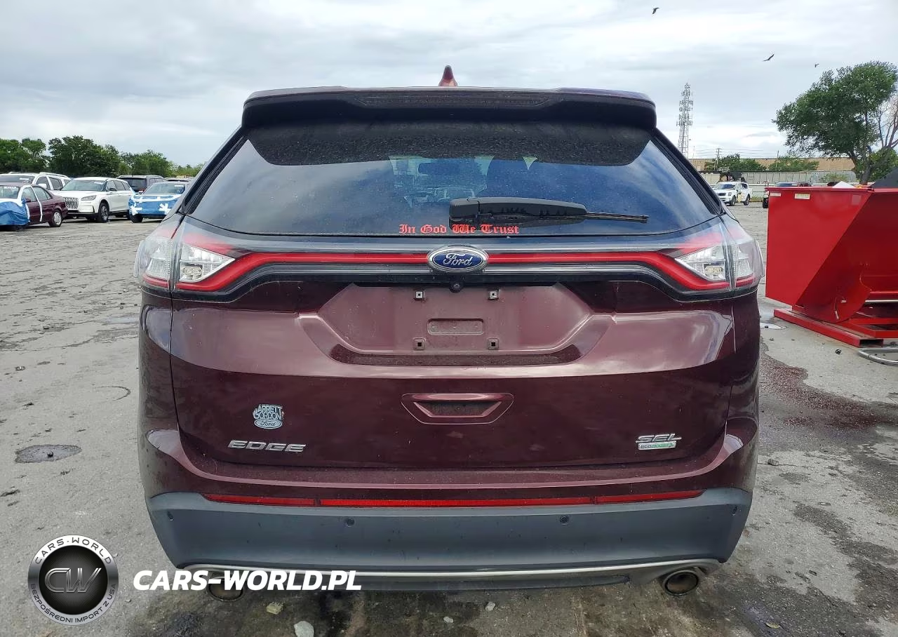 2017 Ford Edge Sel VIN:2FMPK3J91HBB25568 - 6