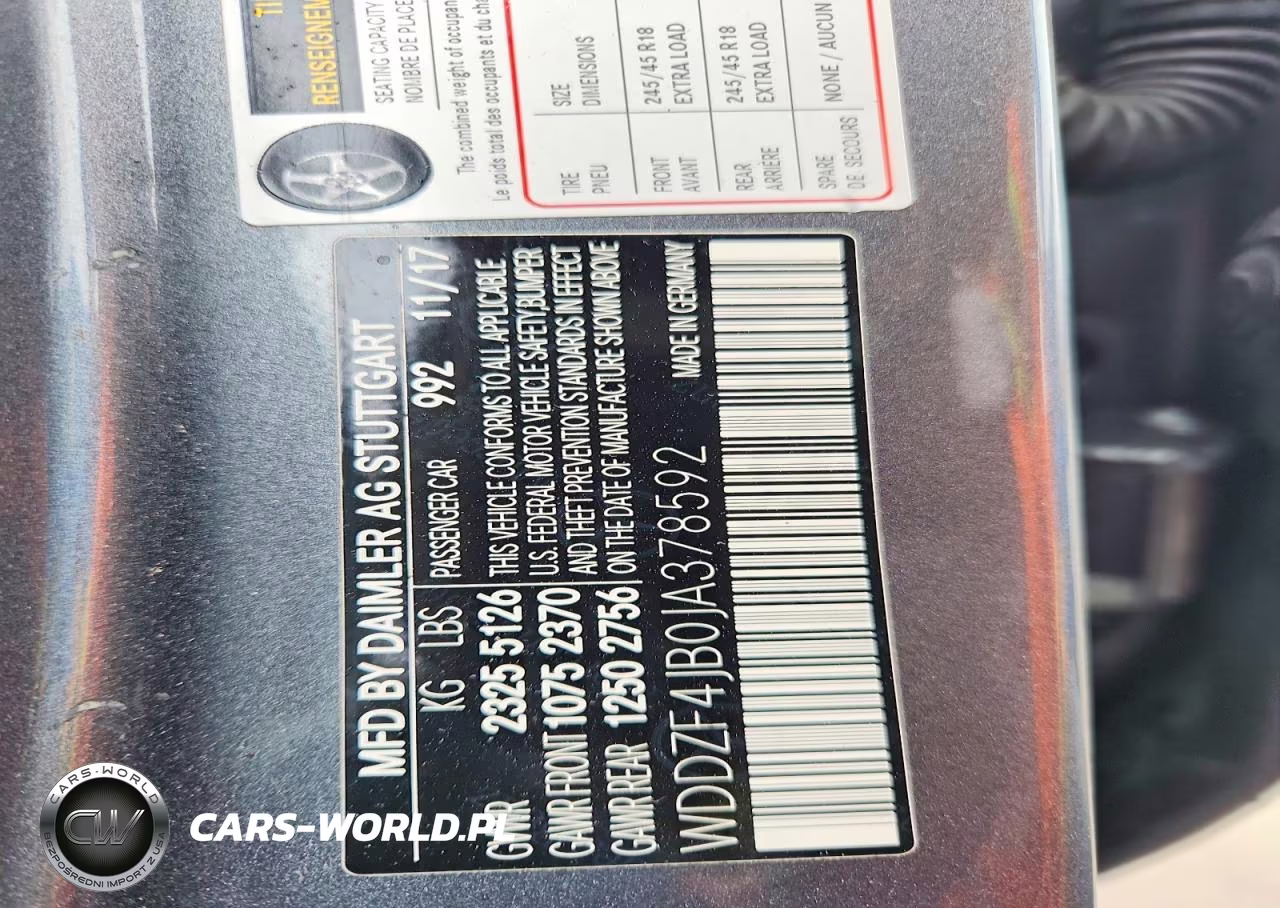 2018 Mercedes-Benz E 300 VIN:WDDZF4JB0JA378592 - 13