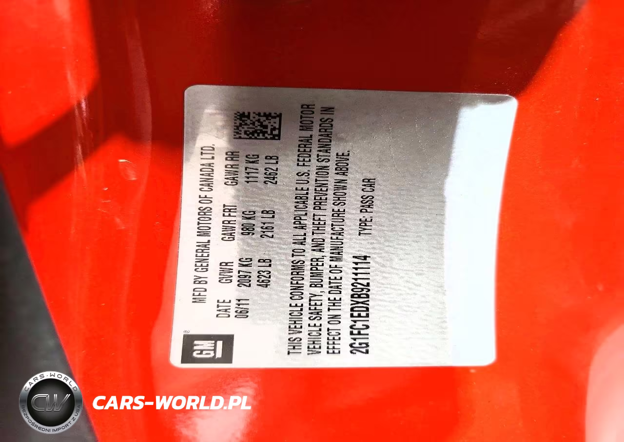 2011 Chevrolet Camaro Lt VIN:2G1FC1EDXB9211114 - 12
