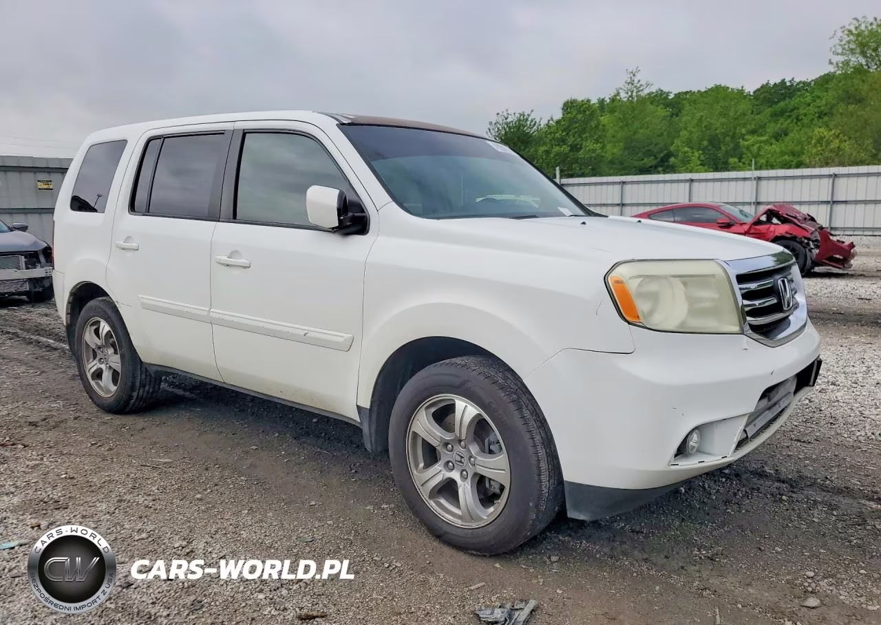 2013 Honda Pilot Exl VIN:5FNYF3H55DB037457 - 4