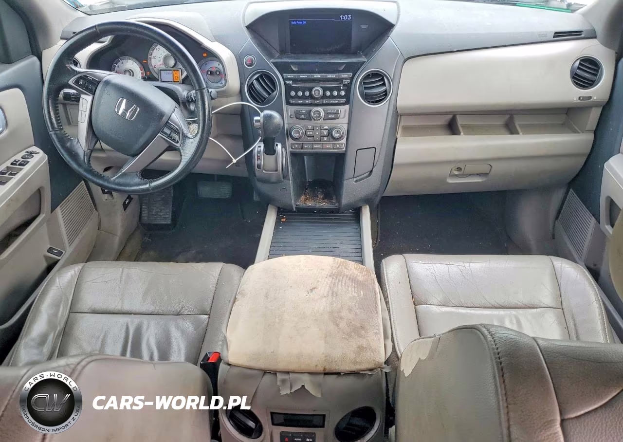 2013 Honda Pilot Exl VIN:5FNYF3H55DB037457 - 8
