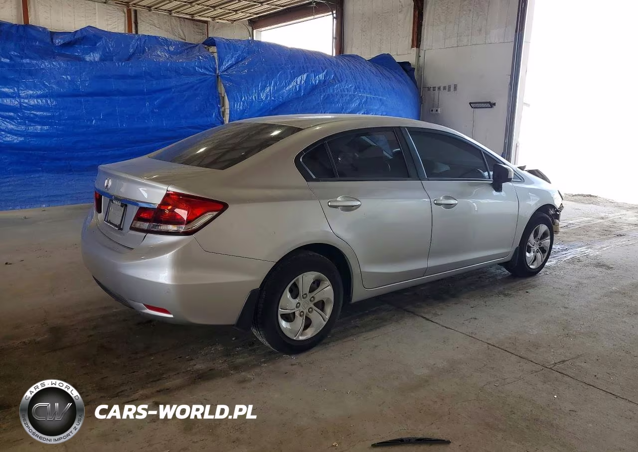 2015 Honda Civic Lx VIN:19XFB2F57FE029885 - 3