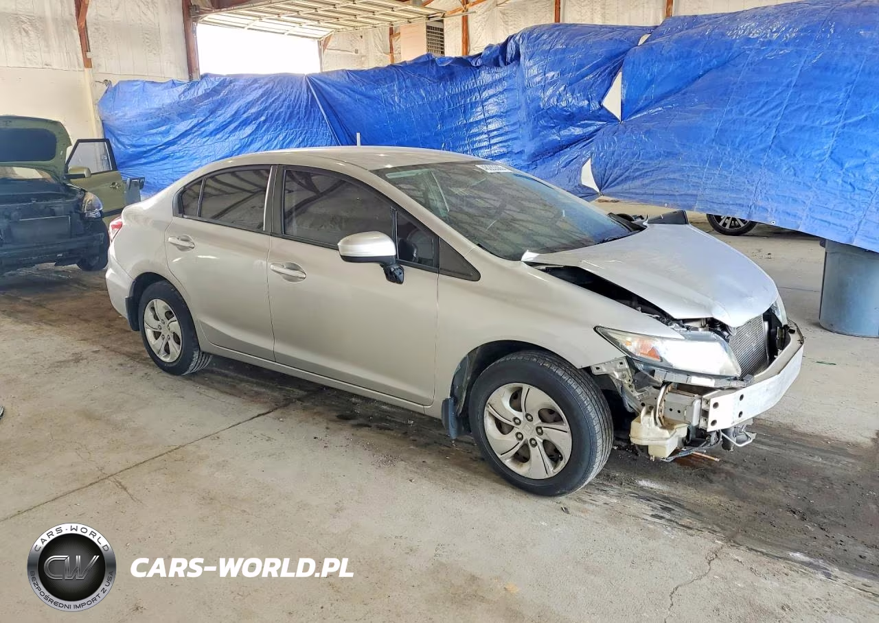 2015 Honda Civic Lx VIN:19XFB2F57FE029885 - 4