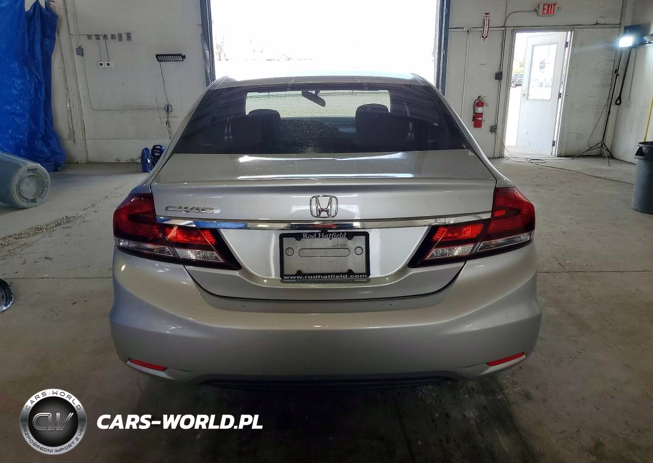 2015 Honda Civic Lx VIN:19XFB2F57FE029885 - 6