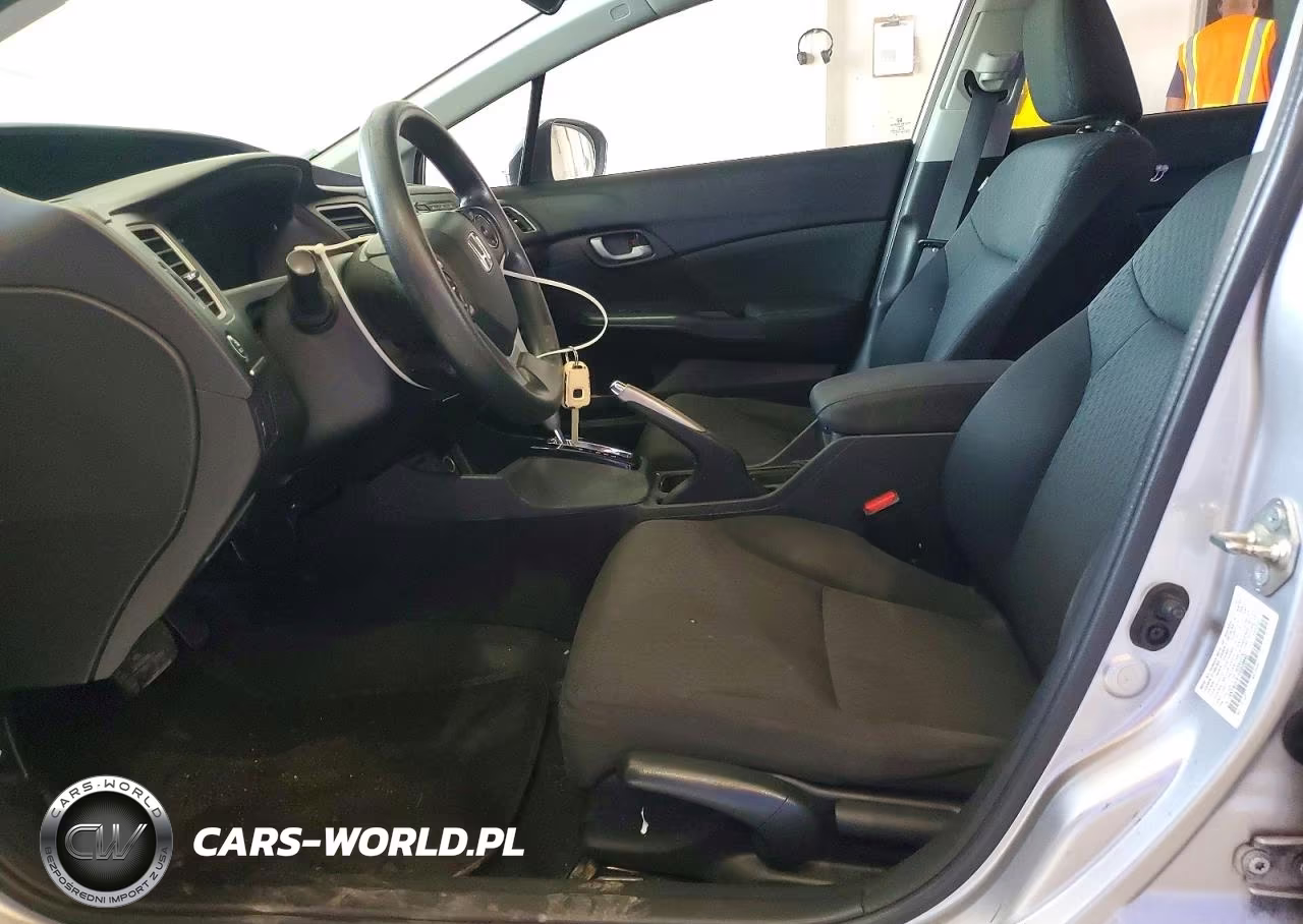 2015 Honda Civic Lx VIN:19XFB2F57FE029885 - 7