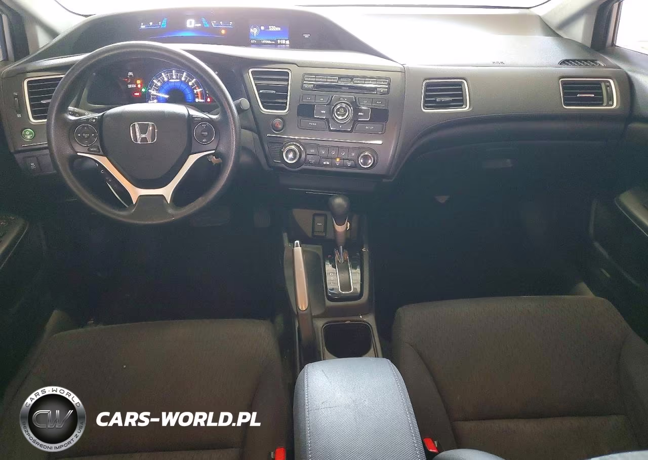 2015 Honda Civic Lx VIN:19XFB2F57FE029885 - 8