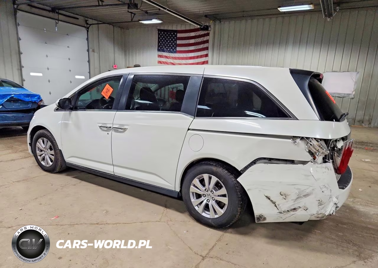 2014 Honda Odyssey Exl VIN:5FNRL5H64EB114340 - 2